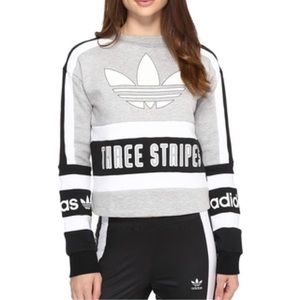 Adidas striped long sleeve, worn once!